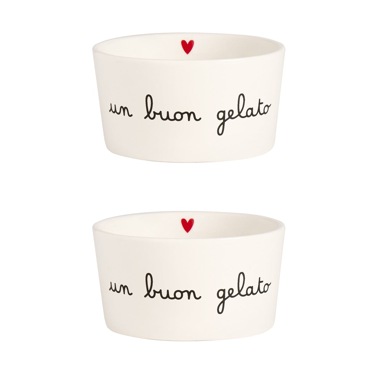 SET 2 COPPETTE UN BUON GELATO