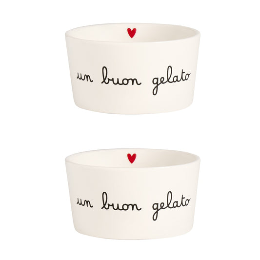 SET 2 COPPETTE UN BUON GELATO