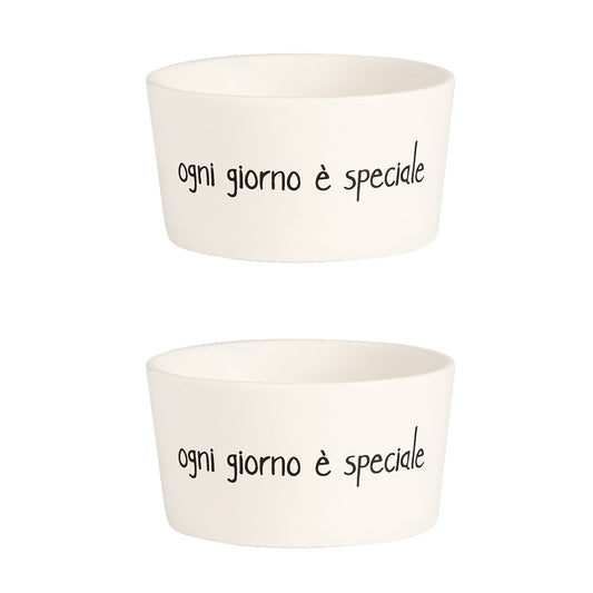 SET 2 COPPETTE OGNI GIORNO E' SPECIALE