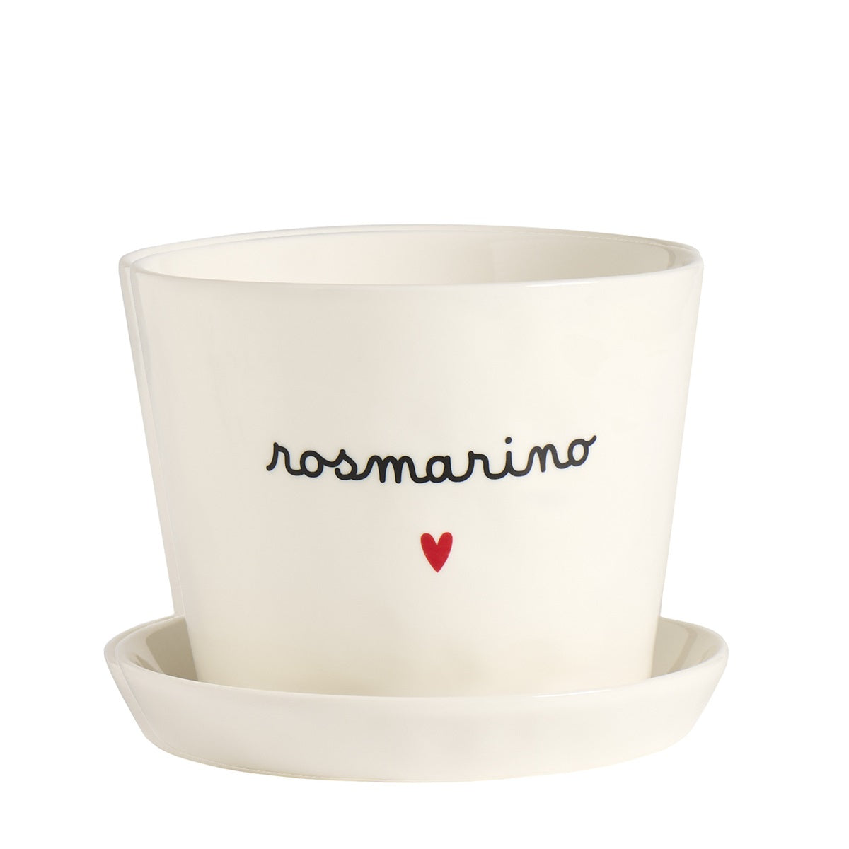 VASO D15X12CM ROSMARINO CUORE