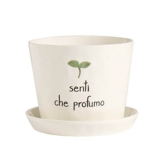 VASO D15X12CM SENTI CHE PROFUMO