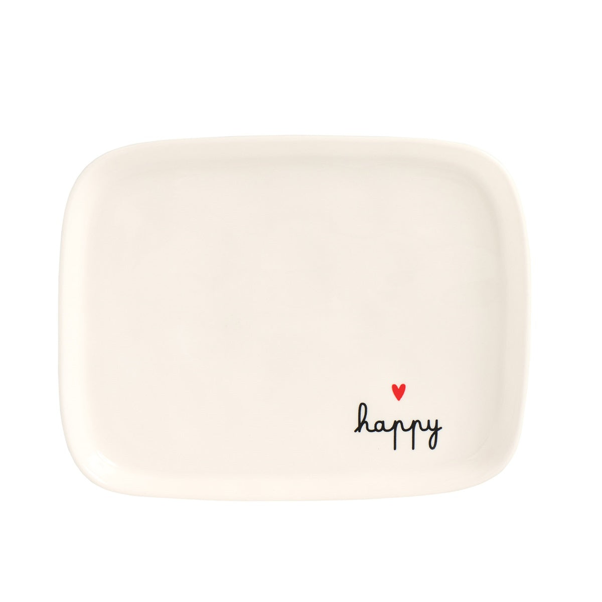 PIATTO 20x15.5CM HAPPY