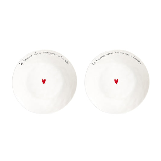 SET 2 PIATTI FONDI LE BUONE IDEE