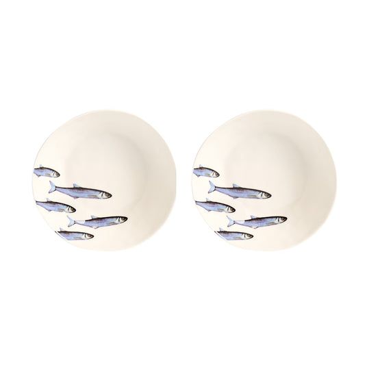 SET 2 PIATTI FONDI SARDINE