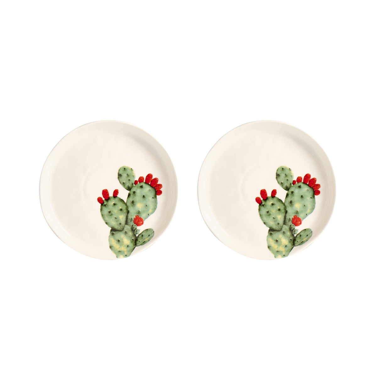 SET 2 PIATTI FRUTTA FICO D'INDIA