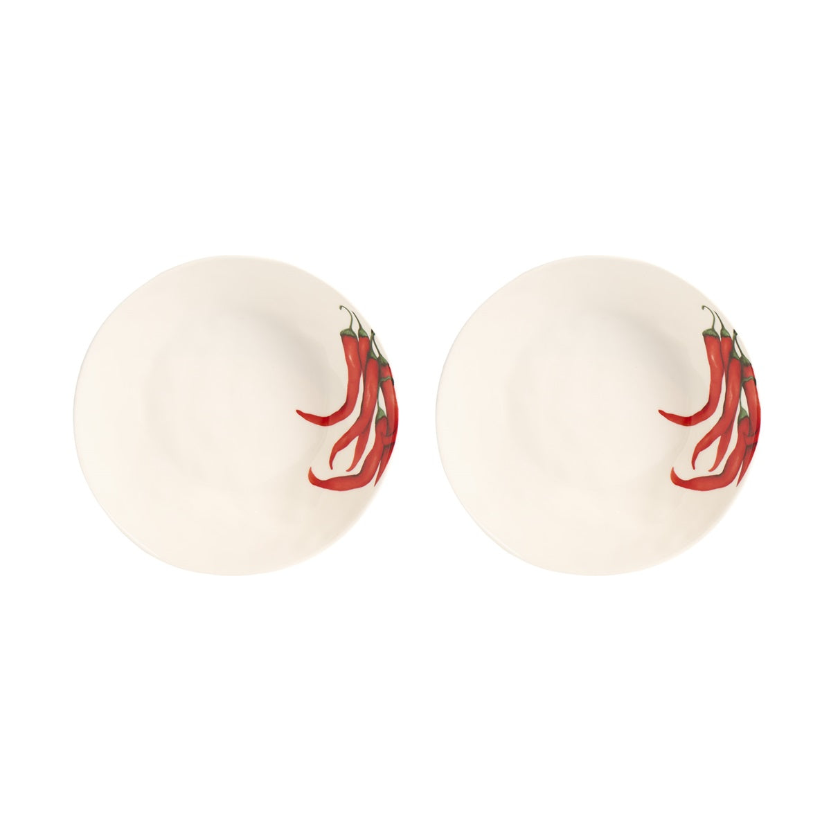 SET 2 PIATTI FONDI PEPERONCINO