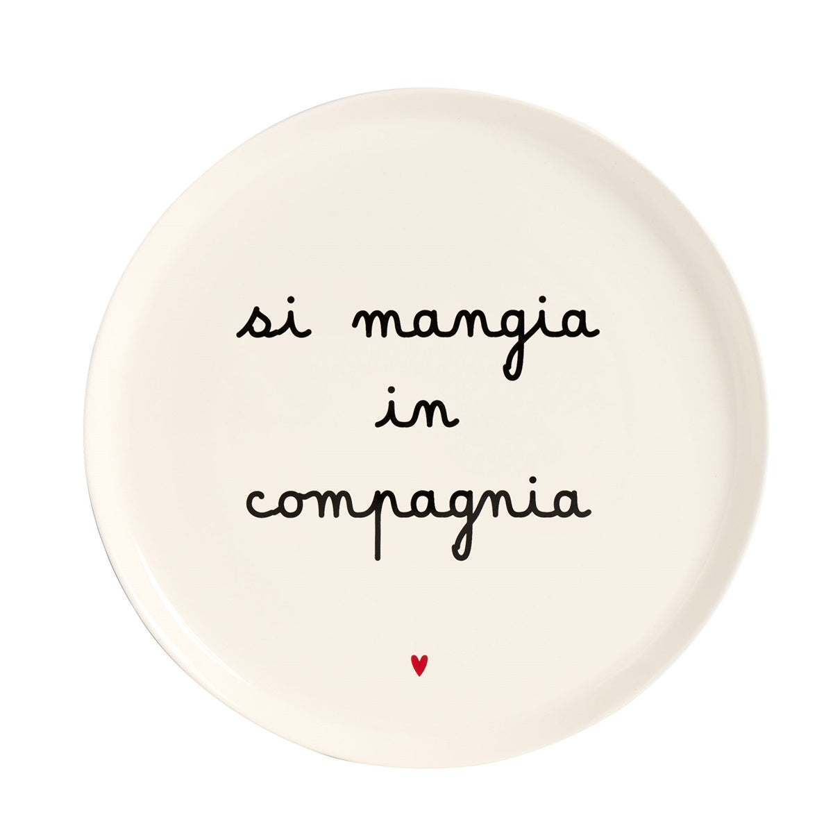 PIATTO PIZZA SI MANGIA IN COMPAGNIA