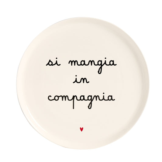 PIATTO PIZZA SI MANGIA IN COMPAGNIA