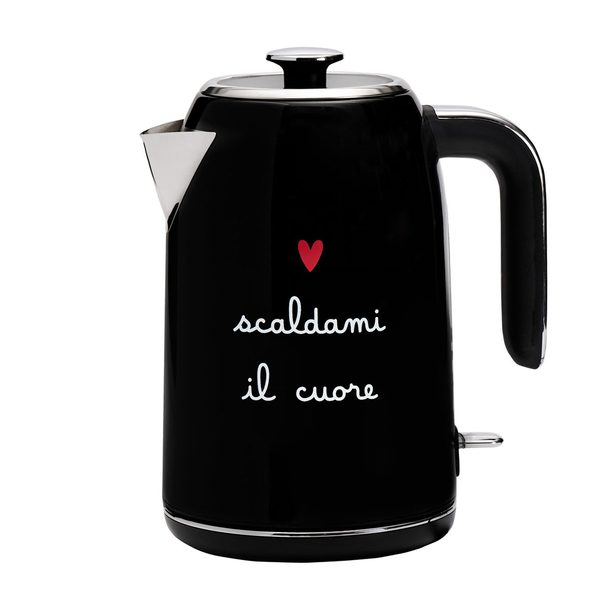 BOLLITORE ELETTRICO NERO SCALDAMI IL CUORE
