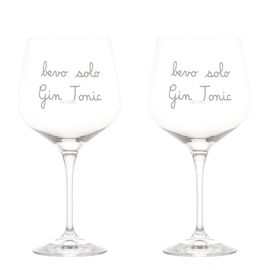 SET 2 CALICI BEVO SOLO GIN TONIC 82CL