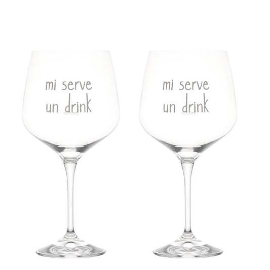 SET 2 CALICI MI SERVE UN DRINK 82CL