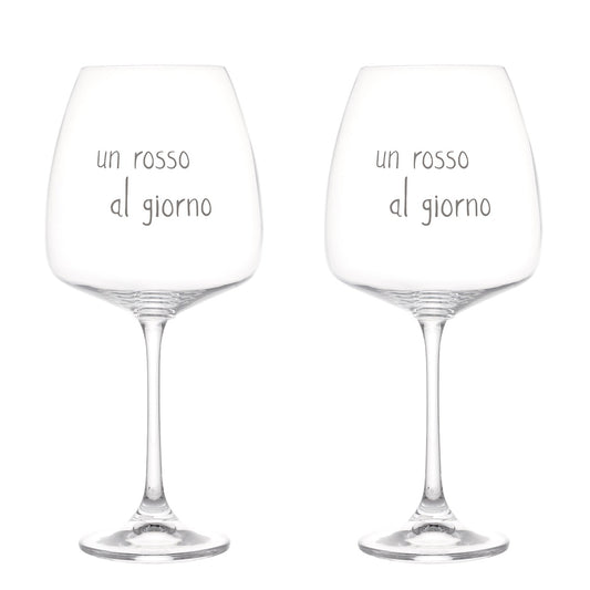 SET 2 CALICI 77CL UN ROSSO AL GIORNO