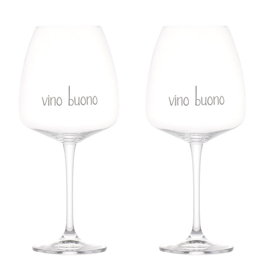 SET 2 CALICI 77CL VINO BUONO