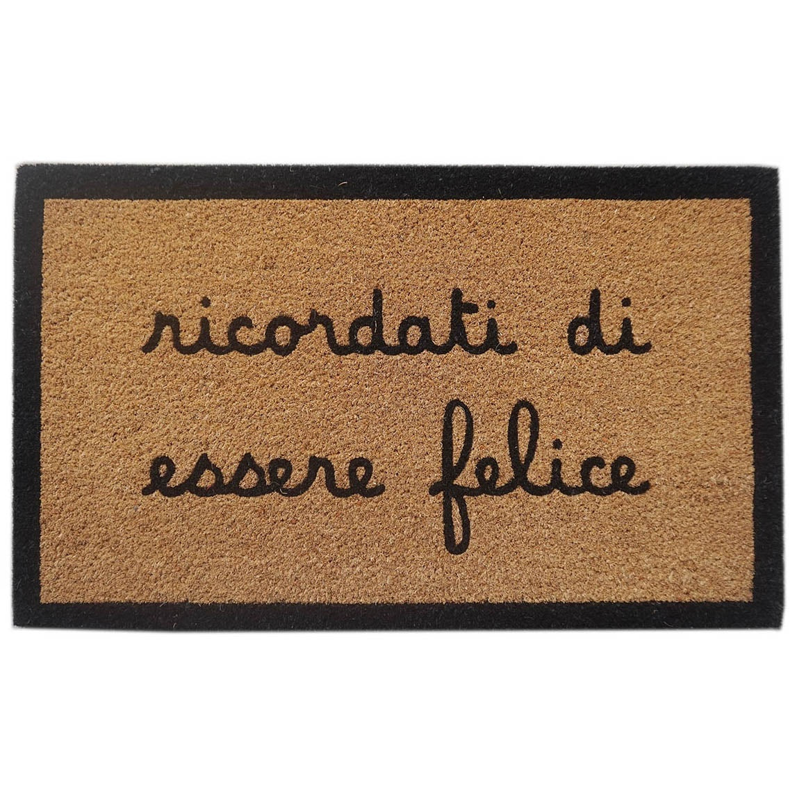 ZERBINO RICORDATI DI ESSERE FELICE 45x75CM