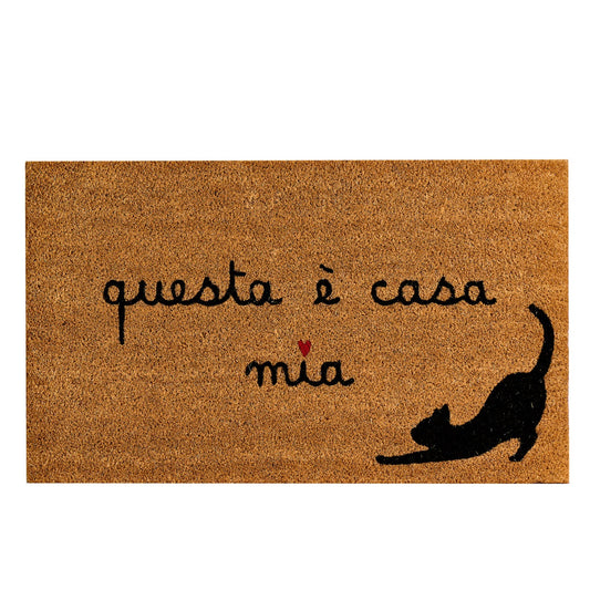 ZERBINO QUESTA E' CASA MIA GATTO