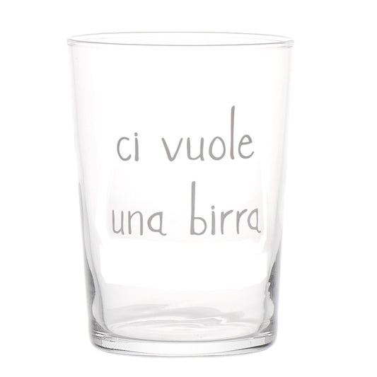 BICCHIERE CI VUOLE UNA BIRRA 50CL