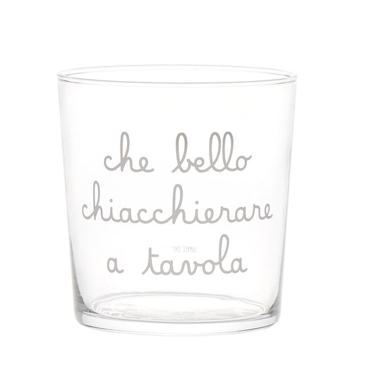 BICCHIERE 35CL CHE BELLO CHIACCHIERARE