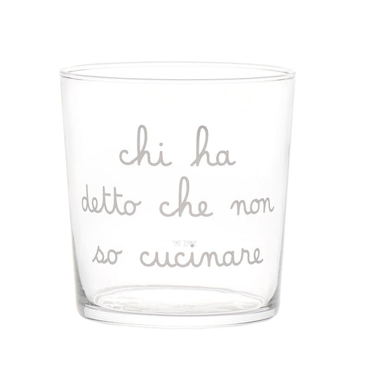 BICCHIERE 35CL CHI HA DETTO CHE NON SO CUCINARE
