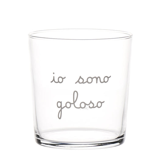 BICCHIERE 35CL IO SONO GOLOSO