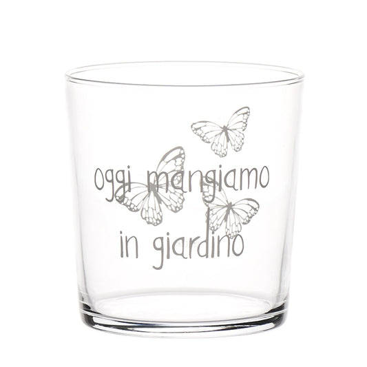 BICCHIERE 35CL MANGIARE IN GIARDINO