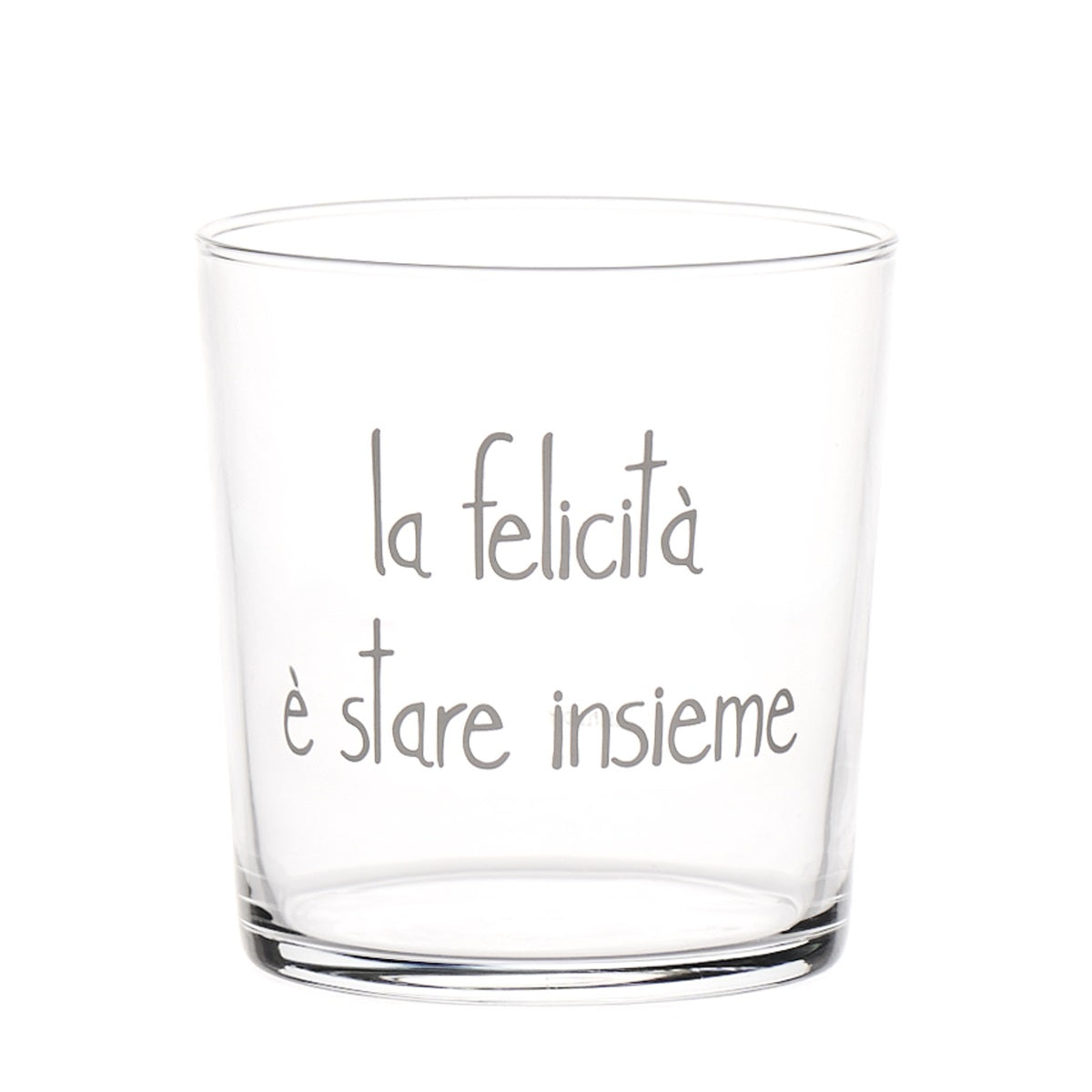 BICCHIERE 35CL LA FELICITA' E' STARE INSIEME