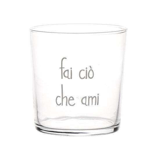 BICCHIERE 35CL FAI CIO' CHE AMI