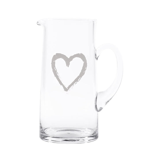 BROCCA VETRO CUORE GRAFFITI 1.2L