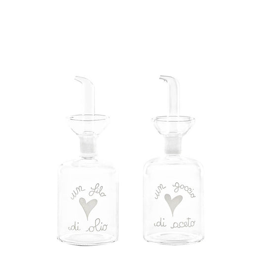 SET 2 BOTTIGLIE 250ML FILO OLIO-GOCCIO A