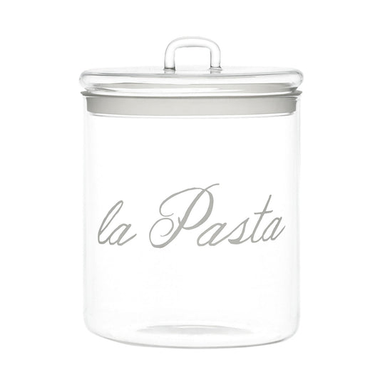 BARATTOLO IN VETRO Ø15CM LA PASTA
