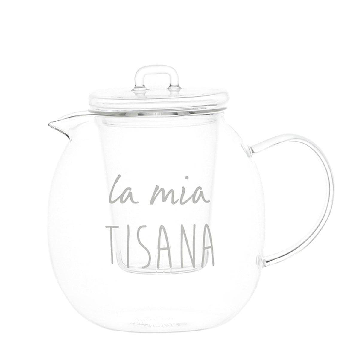 TEIERA IN VETRO 600ML LA MIA TISANA
