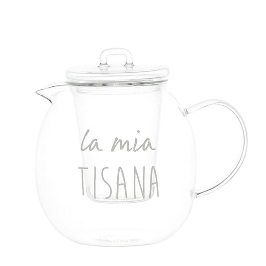 TEIERA IN VETRO 600ML LA MIA TISANA