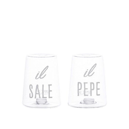 SET SALE PEPE IN VETRO IL SALE - IL PEPE