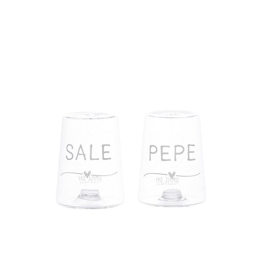 SET SALE PEPE IN VETRO SALE - PEPE- CUORE