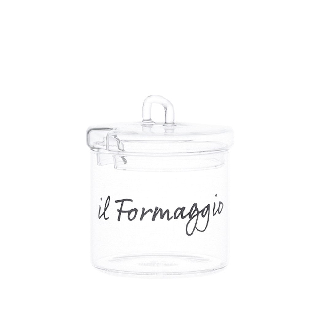 FORMAGGERA IN VETRO  Ø9CM IL FORMAGGIO