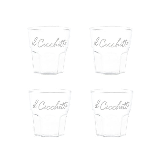 SET 4 BICCHIERI IL CICCHETTO