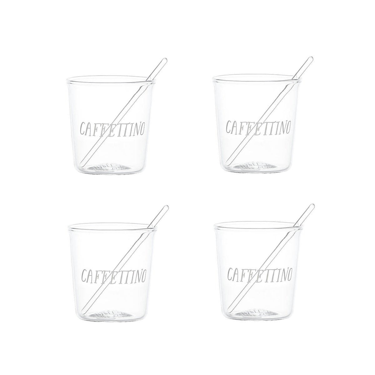 SET 4 BICCH. ESPRESSO CAFFETTINO