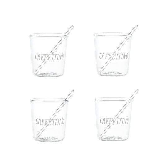 SET 4 BICCH. ESPRESSO CAFFETTINO
