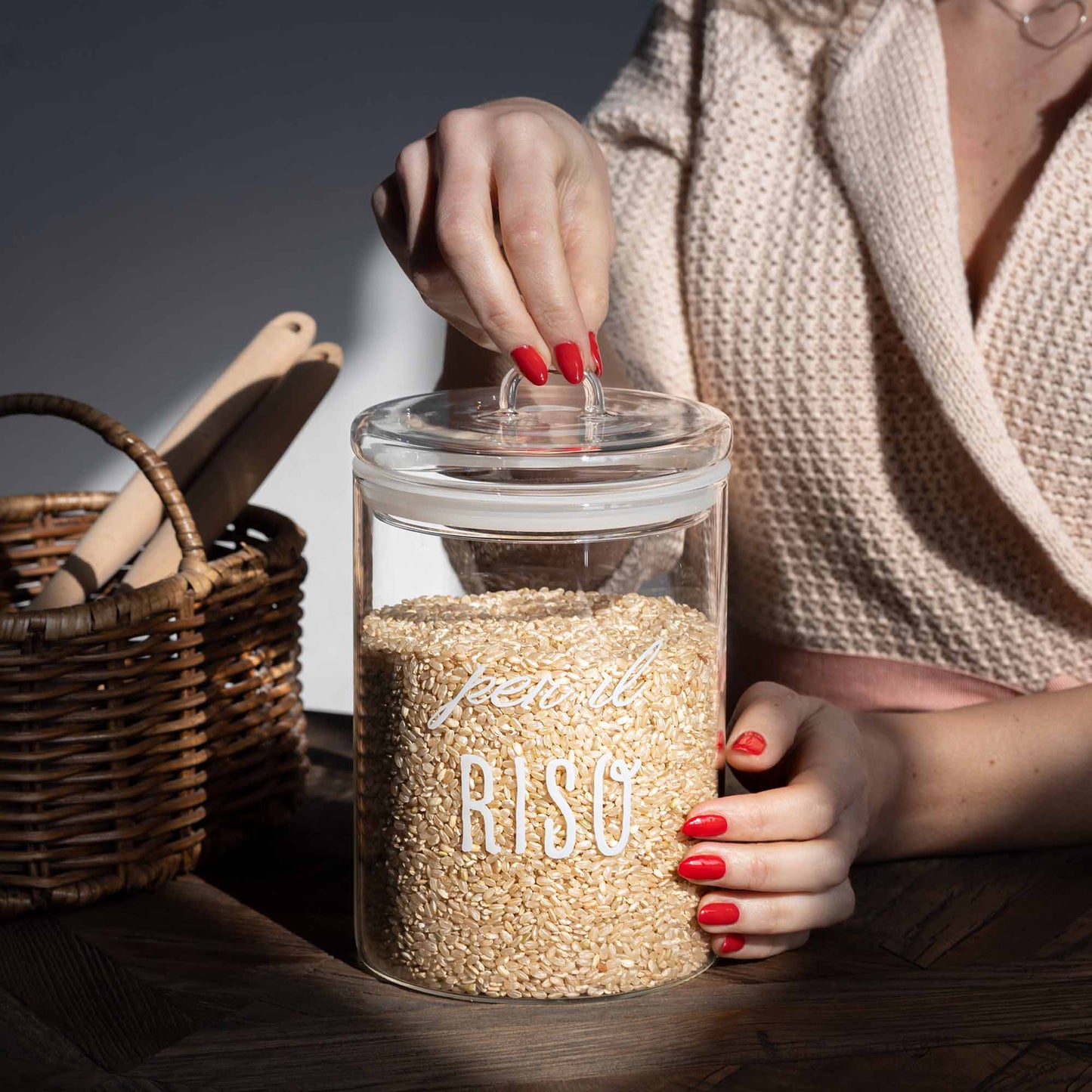 BARATTOLO PER IL RISO 12cm