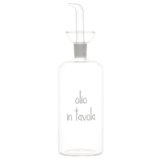 BOTTIGLIA IN VETRO 570ML OLIO IN TAVOLA