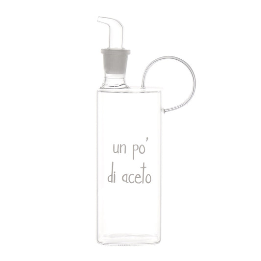 BOTTIGLIA IN VETRO 400ML VERT UN PO' DI ACETO