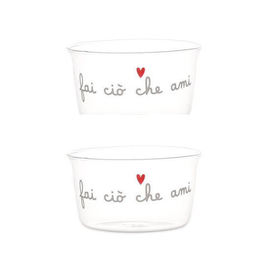 SET 2 COPPETTE FAI CIO' CHE AMI