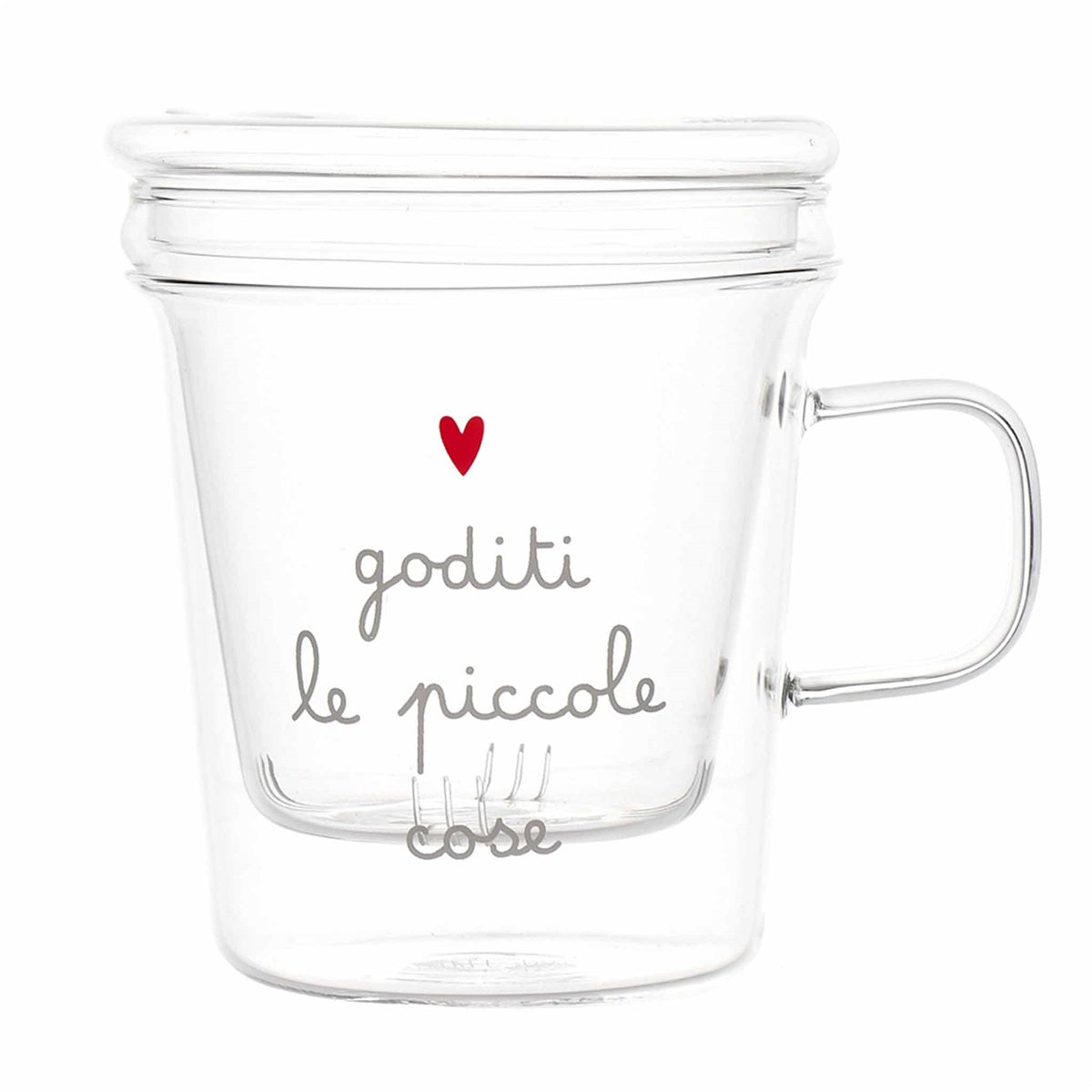 MUG INFUSORE GODITI LE PICCOLE COSE