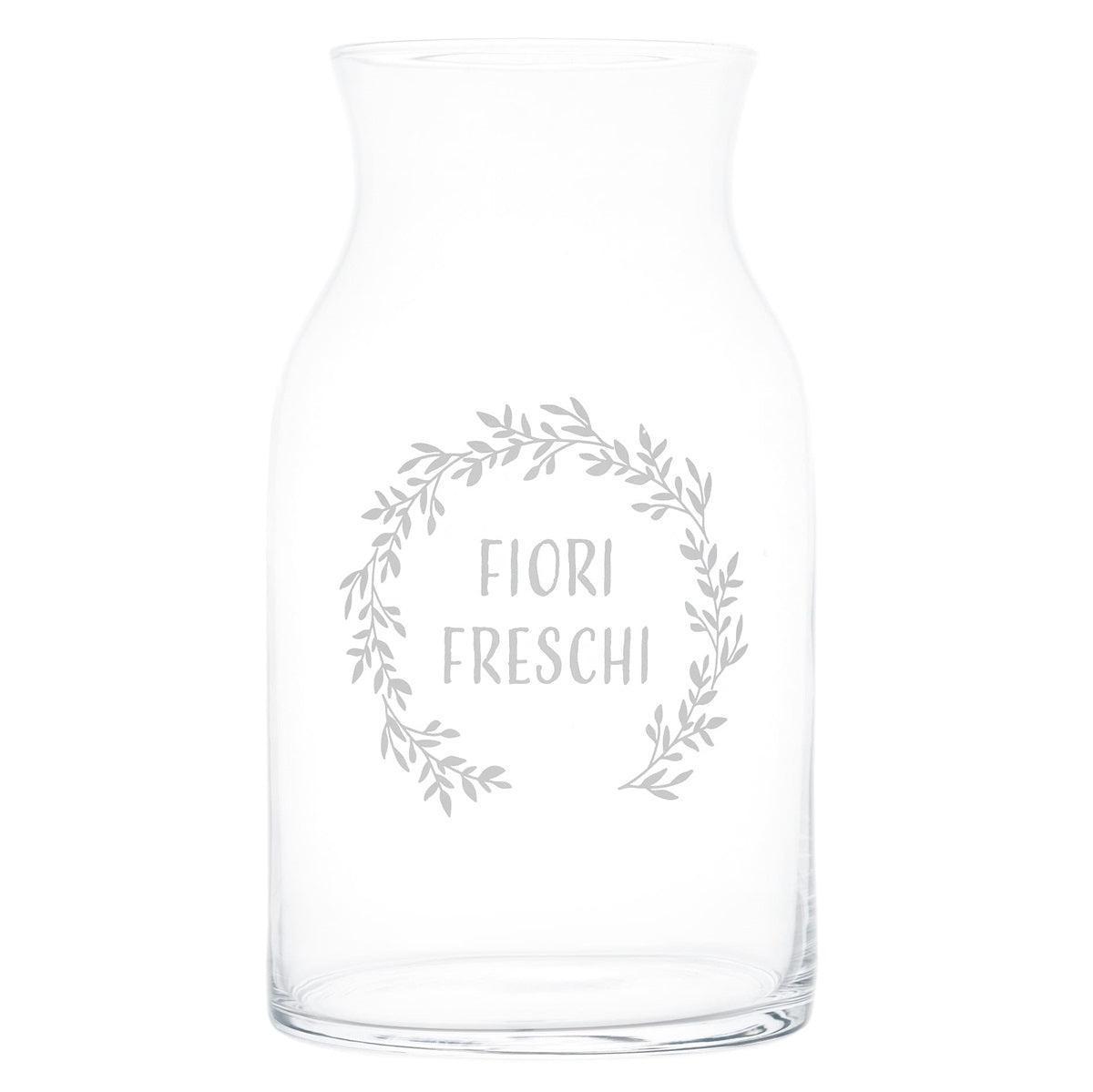 VASO FIORI FRESCHI D19CM H34CM