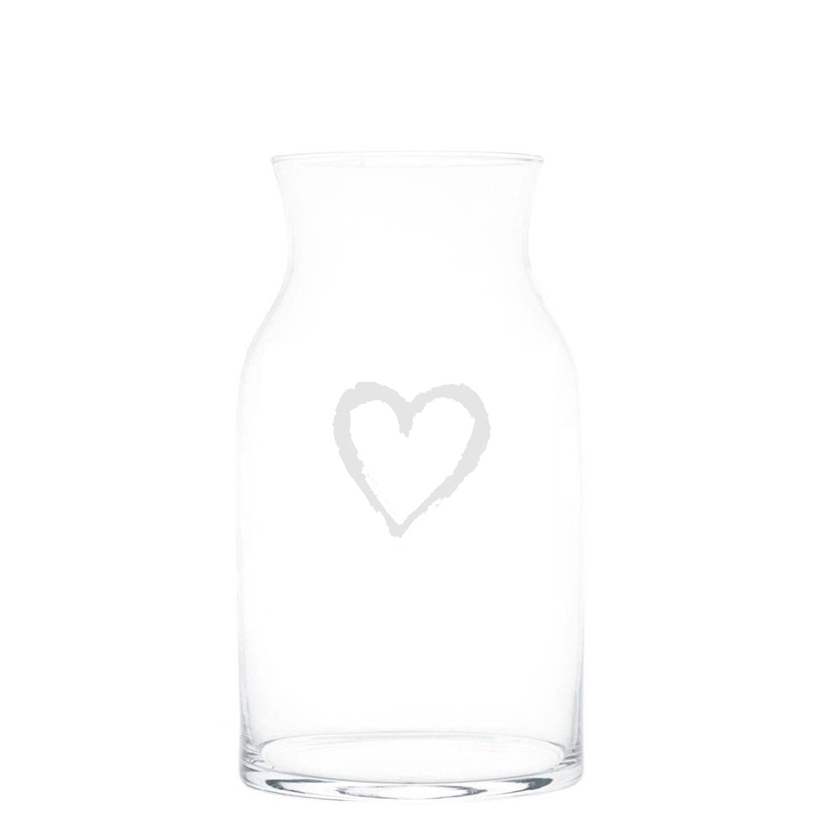 VASO CUORE GRAFFITI D15 H27