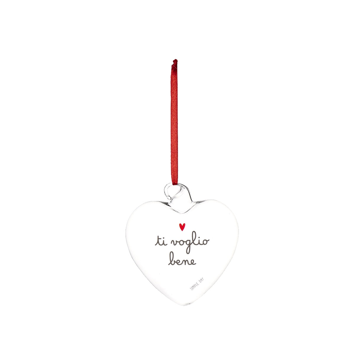 PALLINA CUORE 11CM TI VOGLIO BENE
