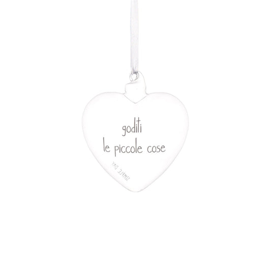 PALLINA CUORE 11CM GODITI LE PICCOLE COSE