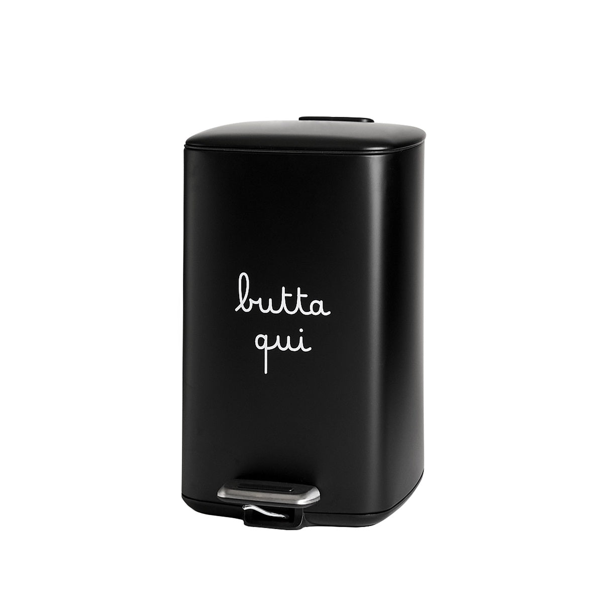 PATTUMIERA 20L BUTTA QUI 37x27xh45 NERA