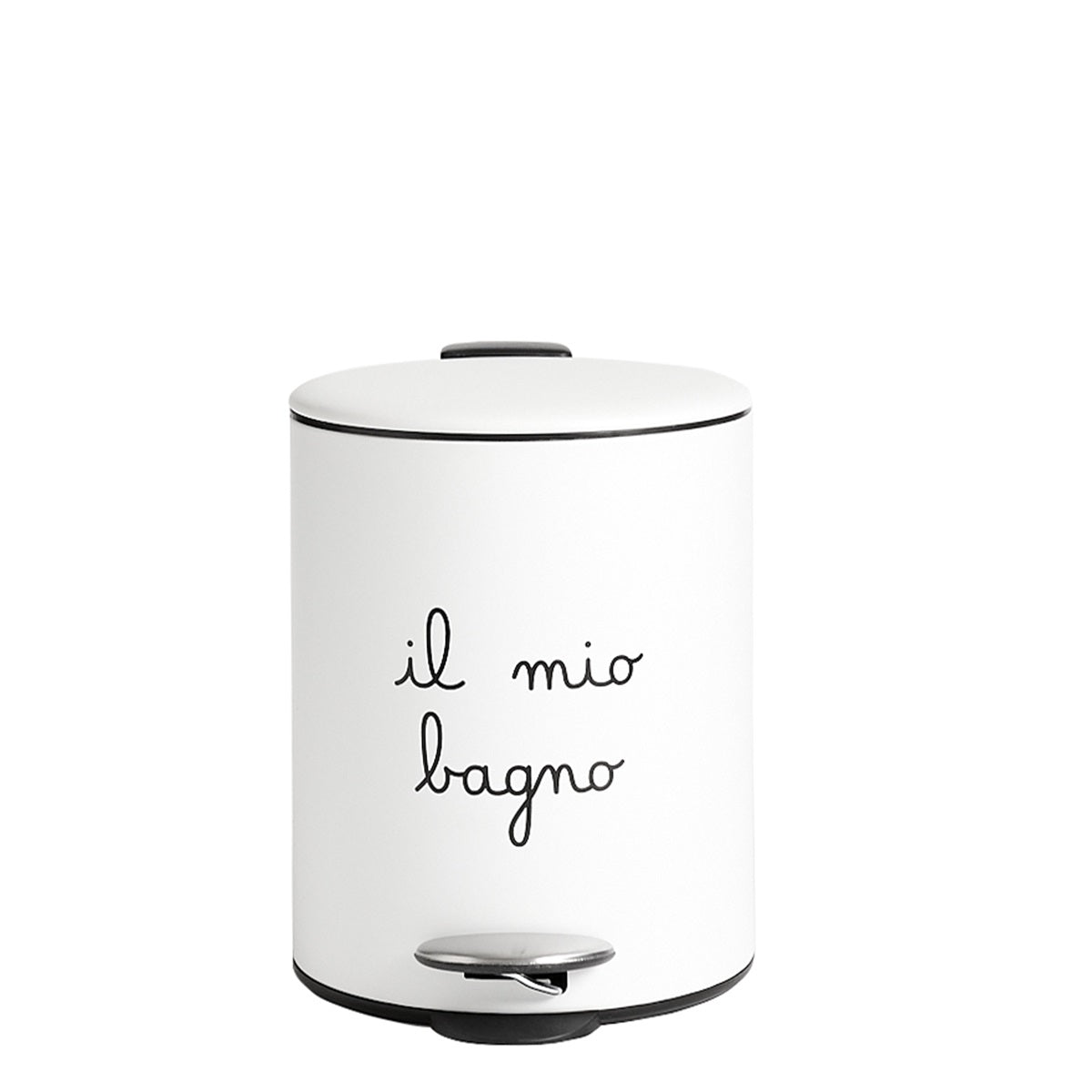 PATTUMIERA 5L IL MIO BAGNO 25x19xh27 BIANCA