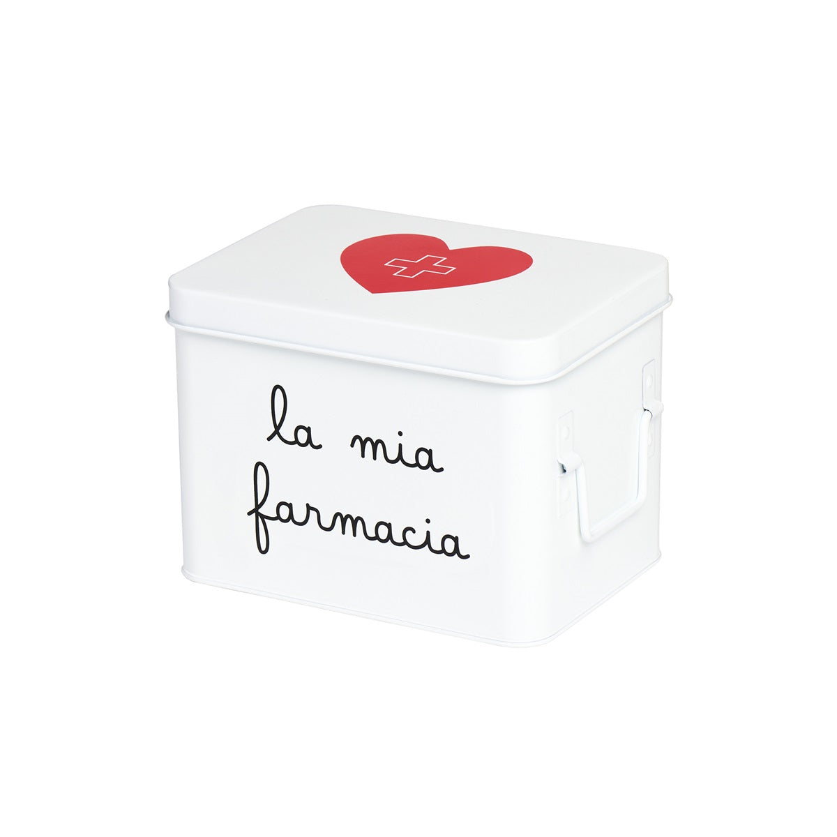 SCATOLA 22X16X16CM LA MIA FARMACIA BIANCA