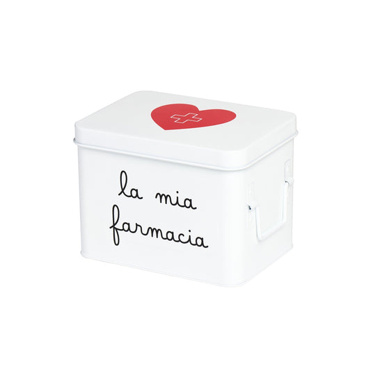 SCATOLA 22X16X16CM LA MIA FARMACIA BIANCA